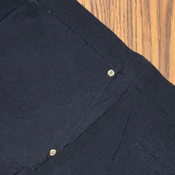 ANN KLEIN | SIZE 10 | BLACK | PULL ON DRESS PANTS - Picture 3 of 4